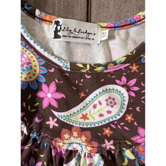 Lily & Londyn Paisley Floral Dress - Picture 3 of 12